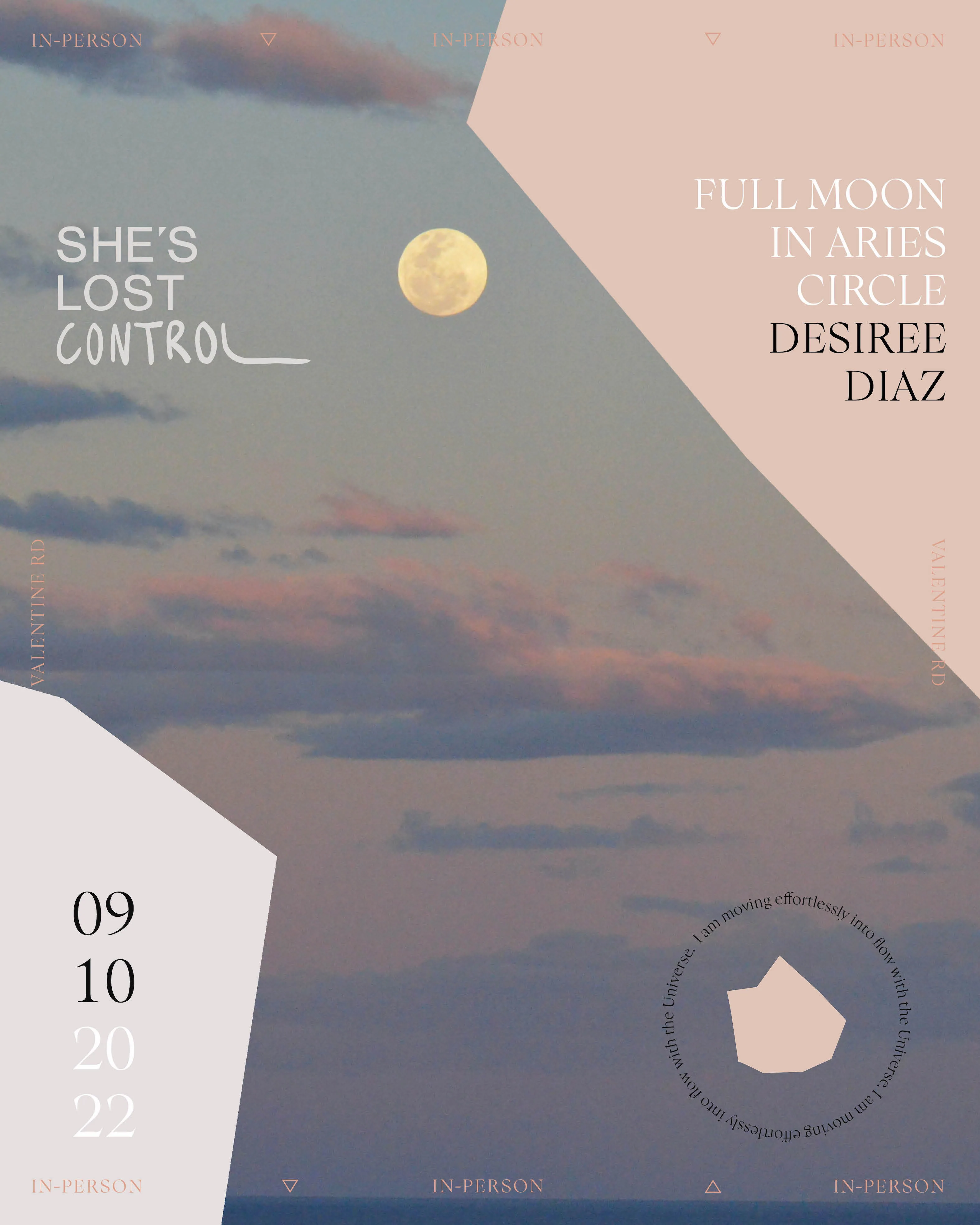 FULL MOON IN ARIES CIRCLE AT SLC