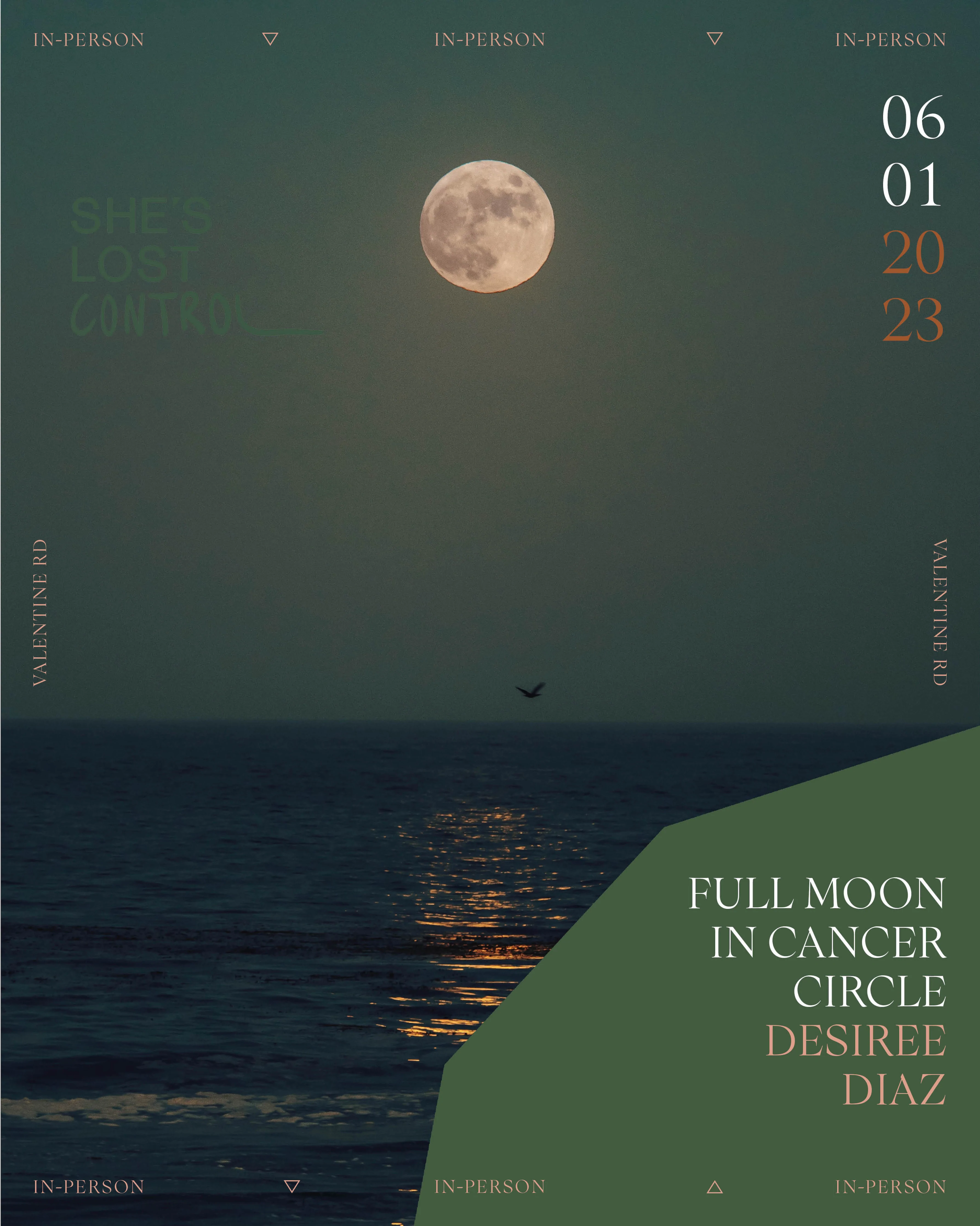 FULL MOON IN CANCER CIRCLE AT SLC - 6TH OF JANUARY