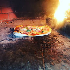 Pizza cooking