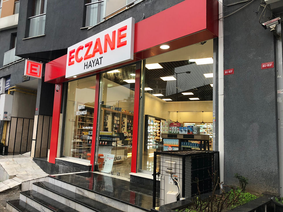 Alibeyköy Hayat eczanesi projemiz