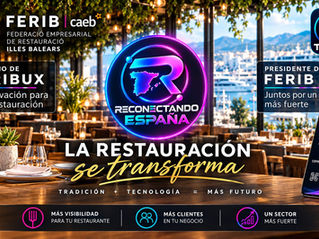 Hoy ha tenido lugar una reunión con el presidente de la Federación Empresarial de Restauración de las Illes Balears (FERIB), en un encuentro distendido, constructivo y eficaz en el que se han abordado los principales retos y oportunidades para mejorar la comunicación entre los restaurantes y sus usuarios y clientes.