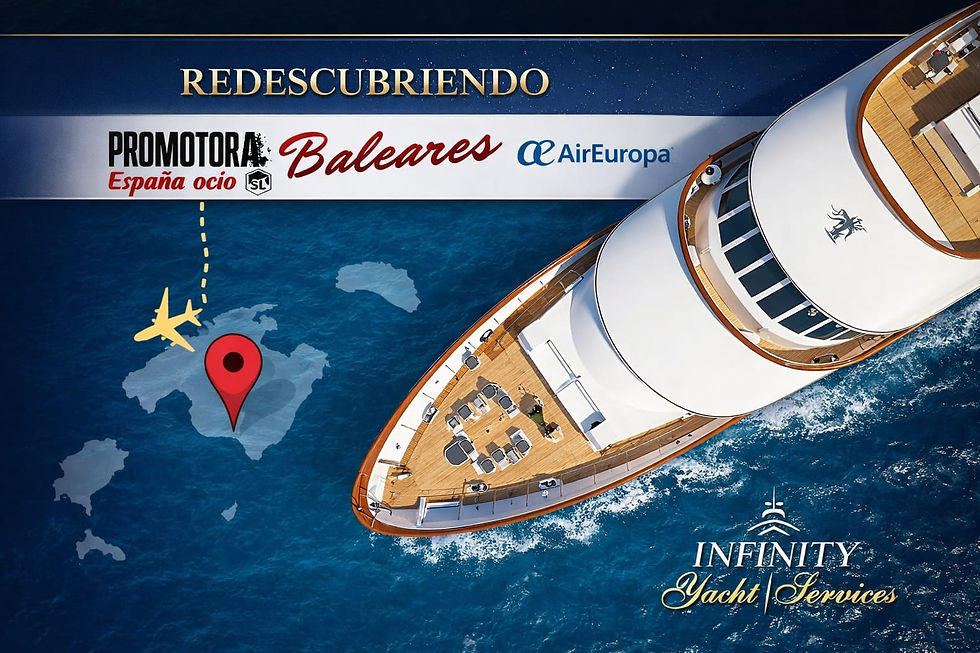 Infinity Yacht Services se une a "Redescubriendo España" como patrocinador náutico estrella