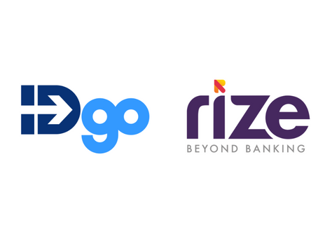IDgo and Rize Credit Union logos