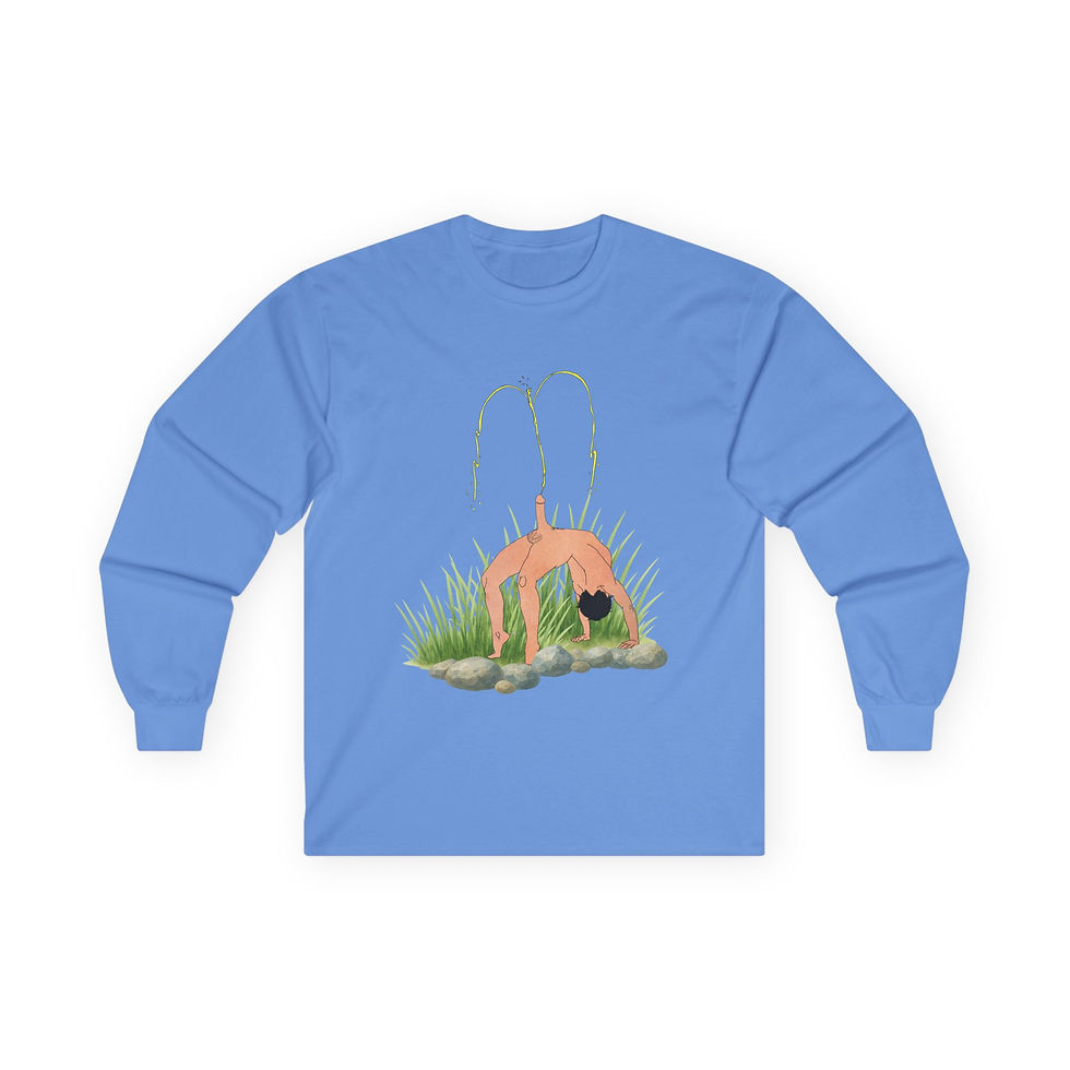 Thumbnail: The Pisser Unisex Long Sleeve Shirt