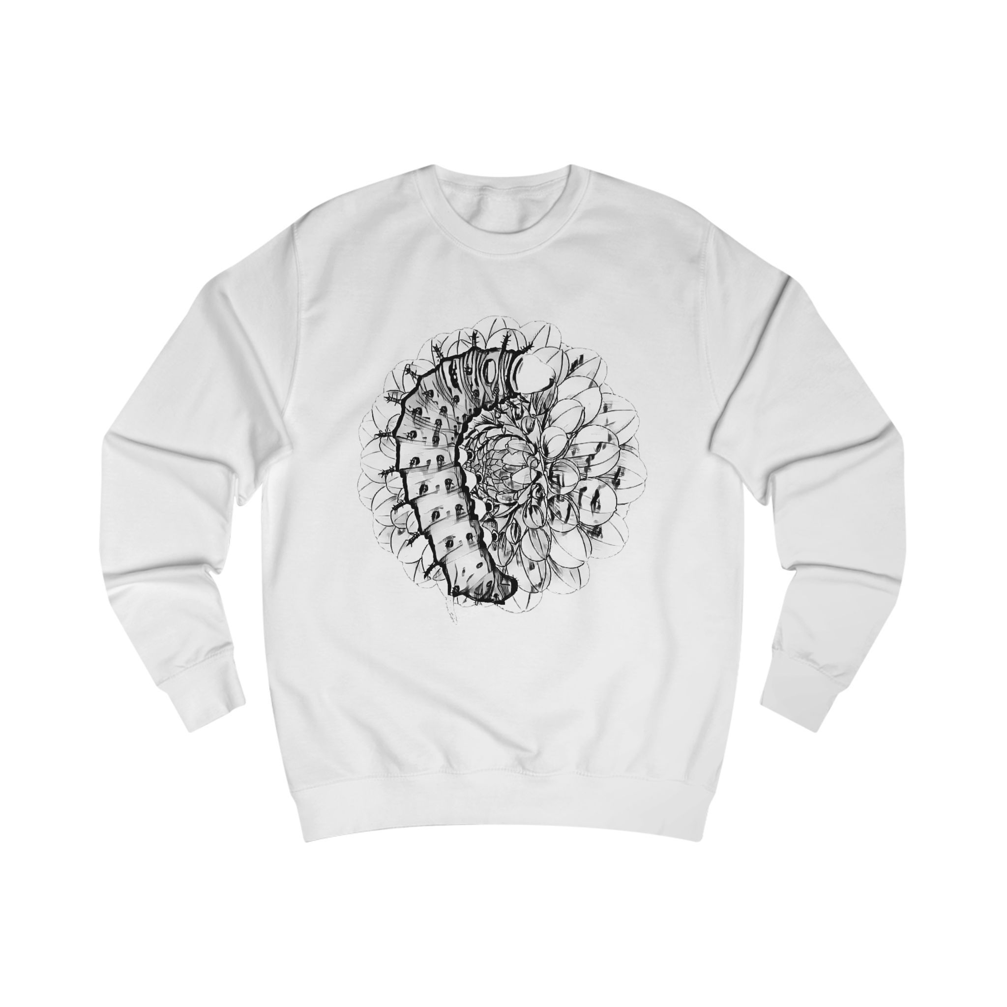 The Hungry Caterpillar Collection, Unisex Long Sleeve Sweatshirt, Front Graphic