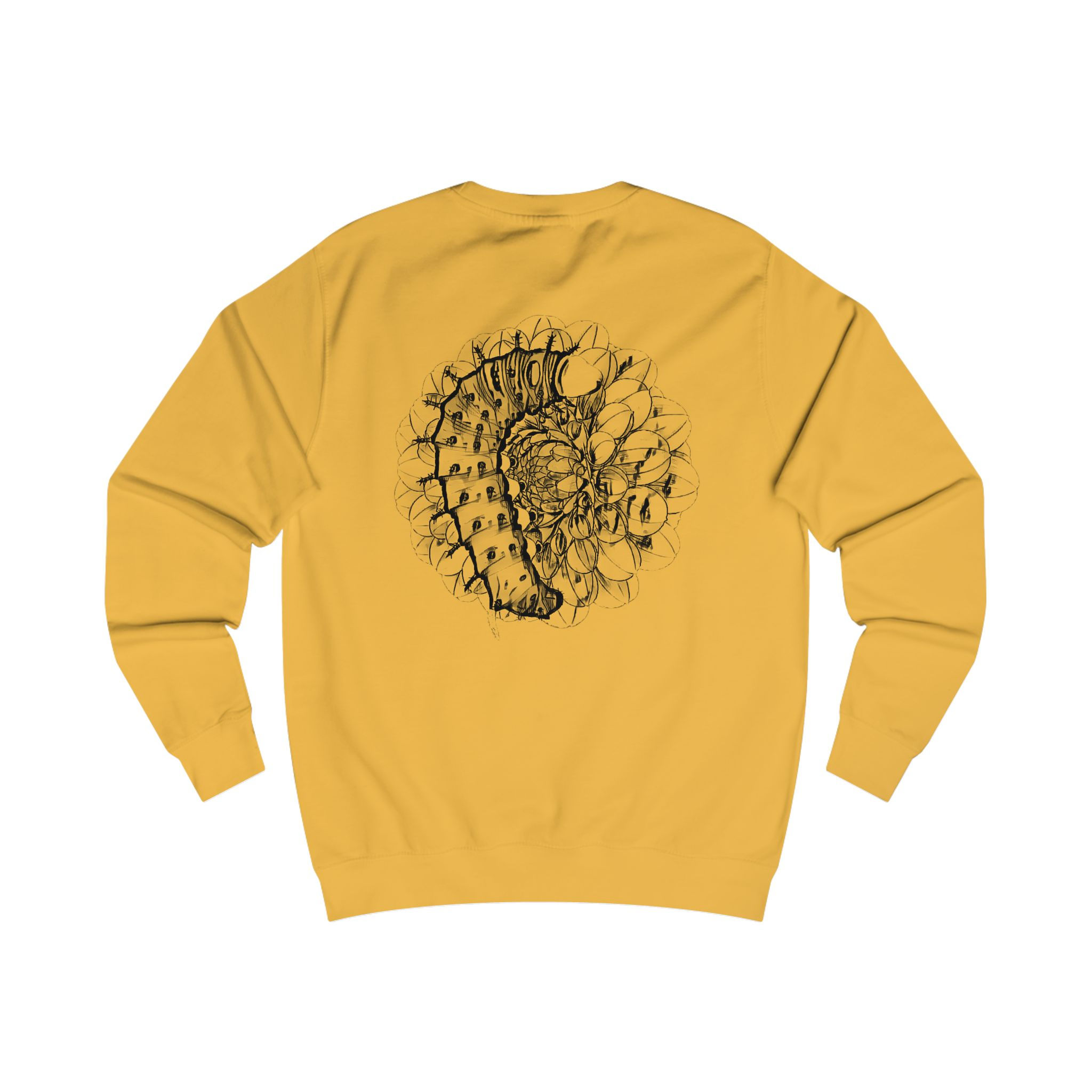 The Hungry Caterpillar Collection, Unisex Long Sleeve Sweatshirt, Back Graphic 