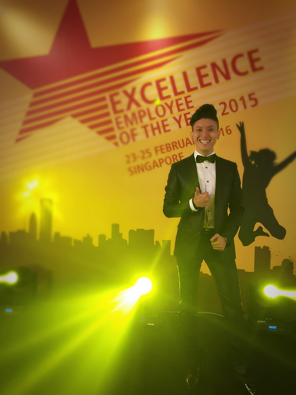 Emcee Singapore - Ainsley Chong, DHL Employee of the Year 2015