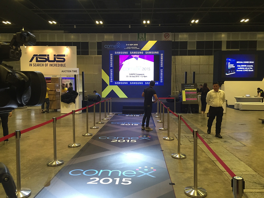 Emcee Singapore - Ainsley Chong, Comex 2015