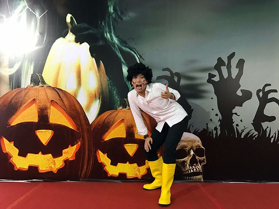 Singapore Emcee - Ainsley Chong, Sembawang CC House of Horrors 2 3