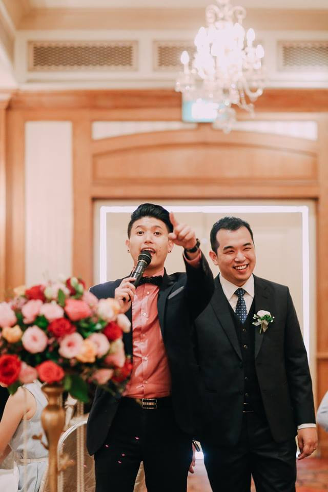 Emcee Singapore - Ainsley Chong, Wedding Lunch of Kian Giap and Beverly Cham