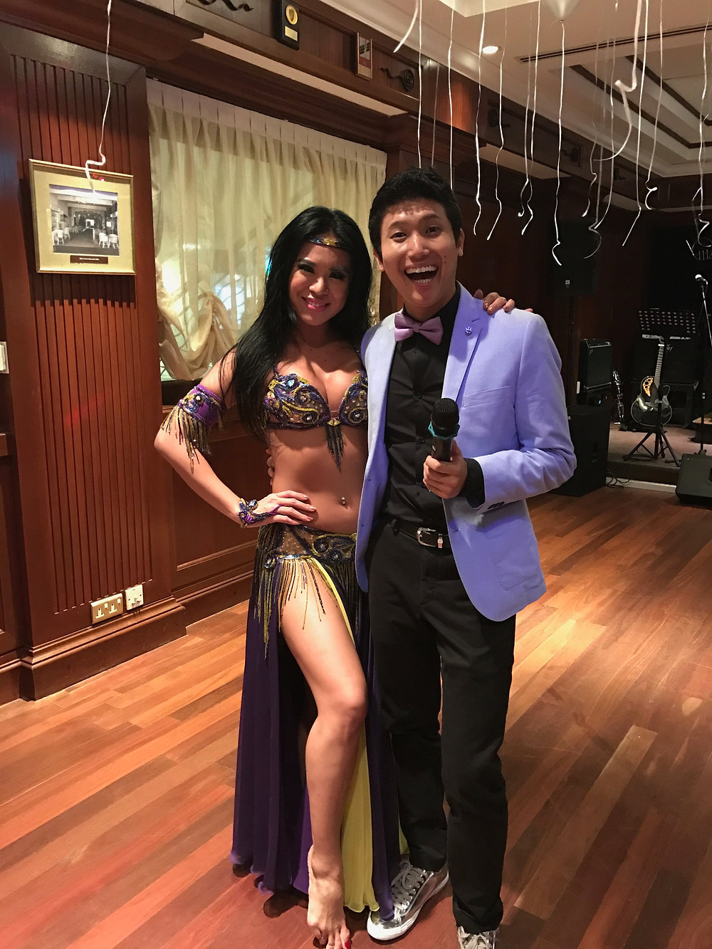 Emcee Singapore - Ainsley Chong, Singapore Swimming Club Members' Night - Exotic Asia Night 1