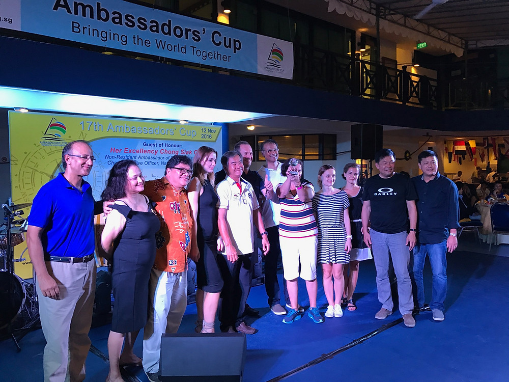 Emcee Singapore - Ainsley Chong, Changi Sailing 17th Ambassadors' Cup 2016 4