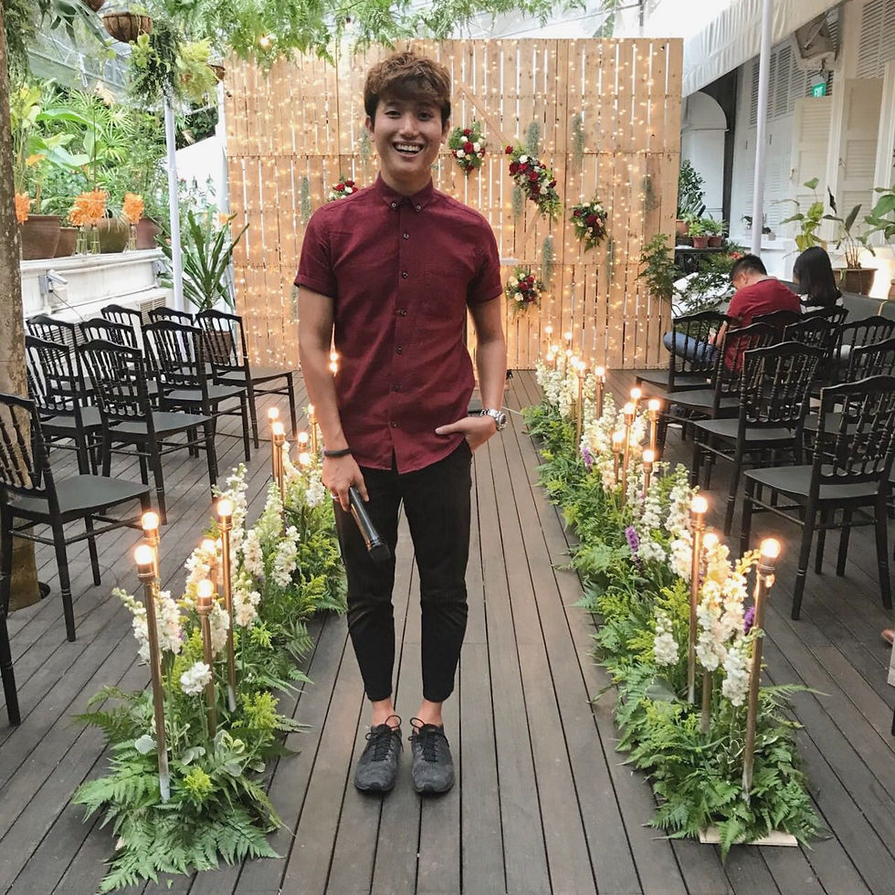 Emcee Singapore - Ainsley Chong, Botanico Amor Wedding Fair 2018