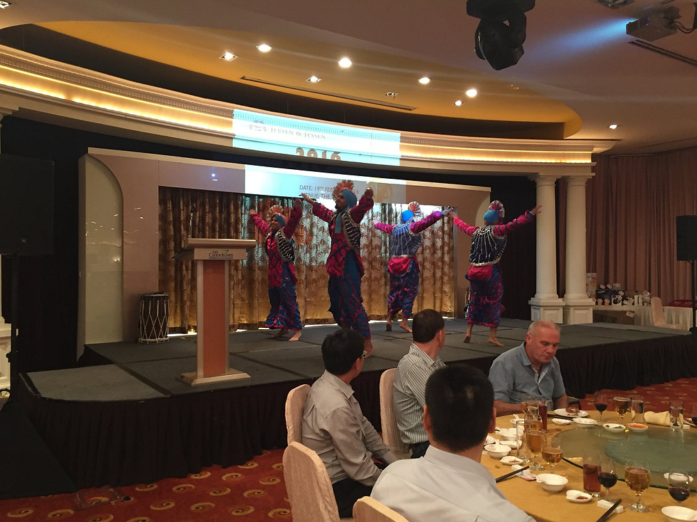 Emcee Singapore - Ainsley Chong, Jebsen & Jessen Offshore 2016 Annual Dinner