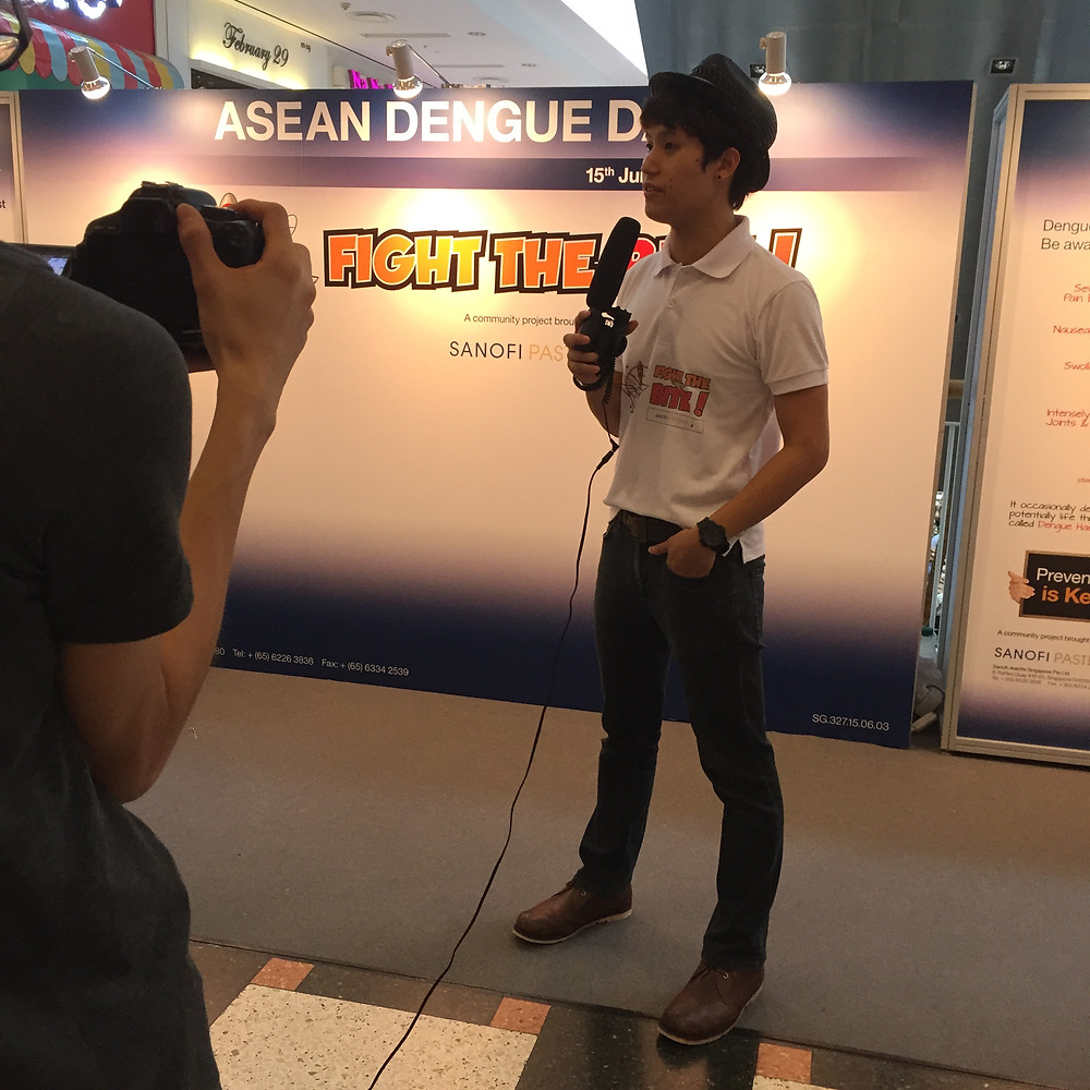 Emcee Singapore - Ainsley Chong, ASEAN Dengue Day