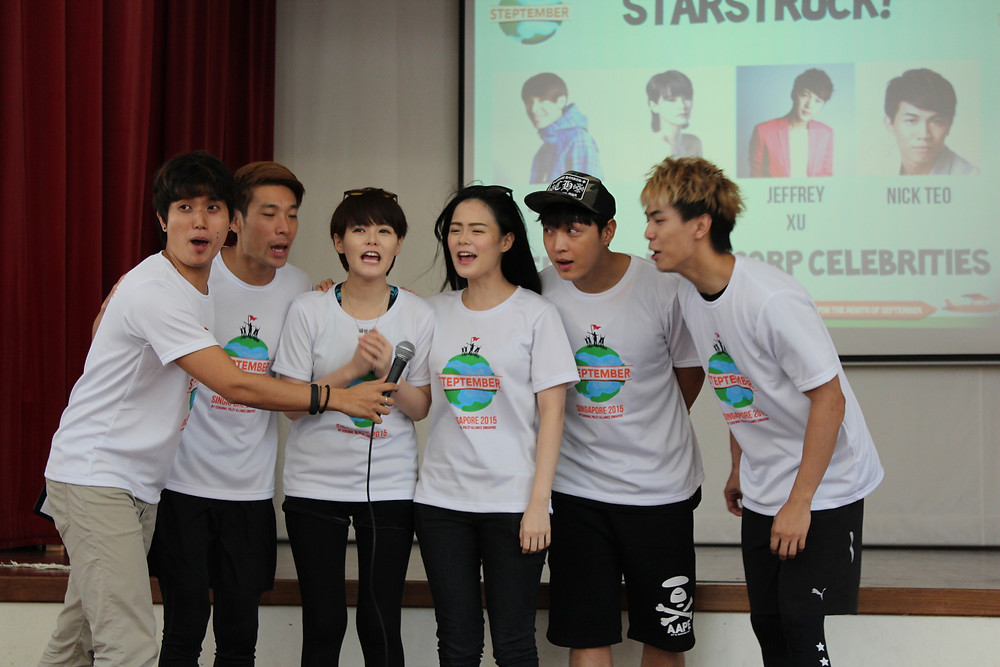 Emcee Singapore - Ainsley Chong, Cerebal Palsy Alliance Singapore Steptember Launch 2015