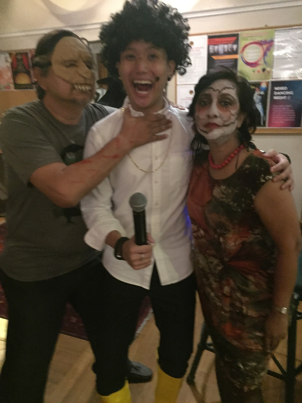 Emcee Singapore - Ainsley Chong, Singapore Recreation Club Halloween Members' Night
