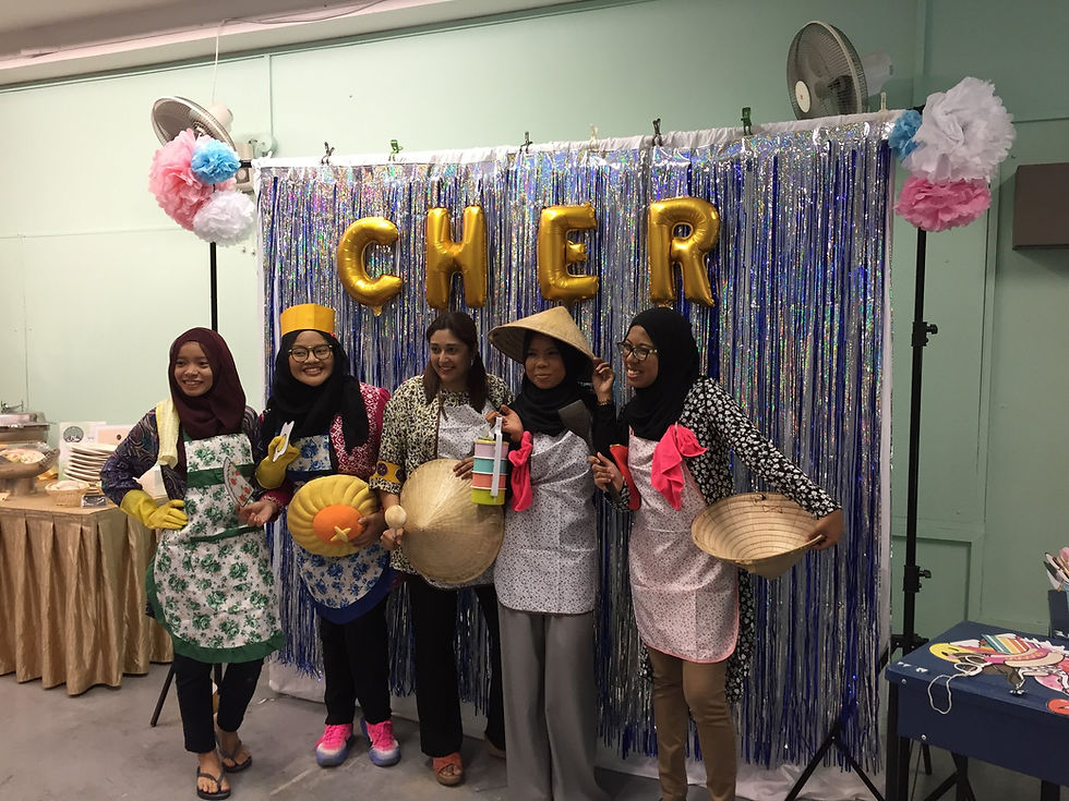 Emcee Singapore - Ainsley Chong, Junyuan Secondary School Teachers' Day Lunch 2