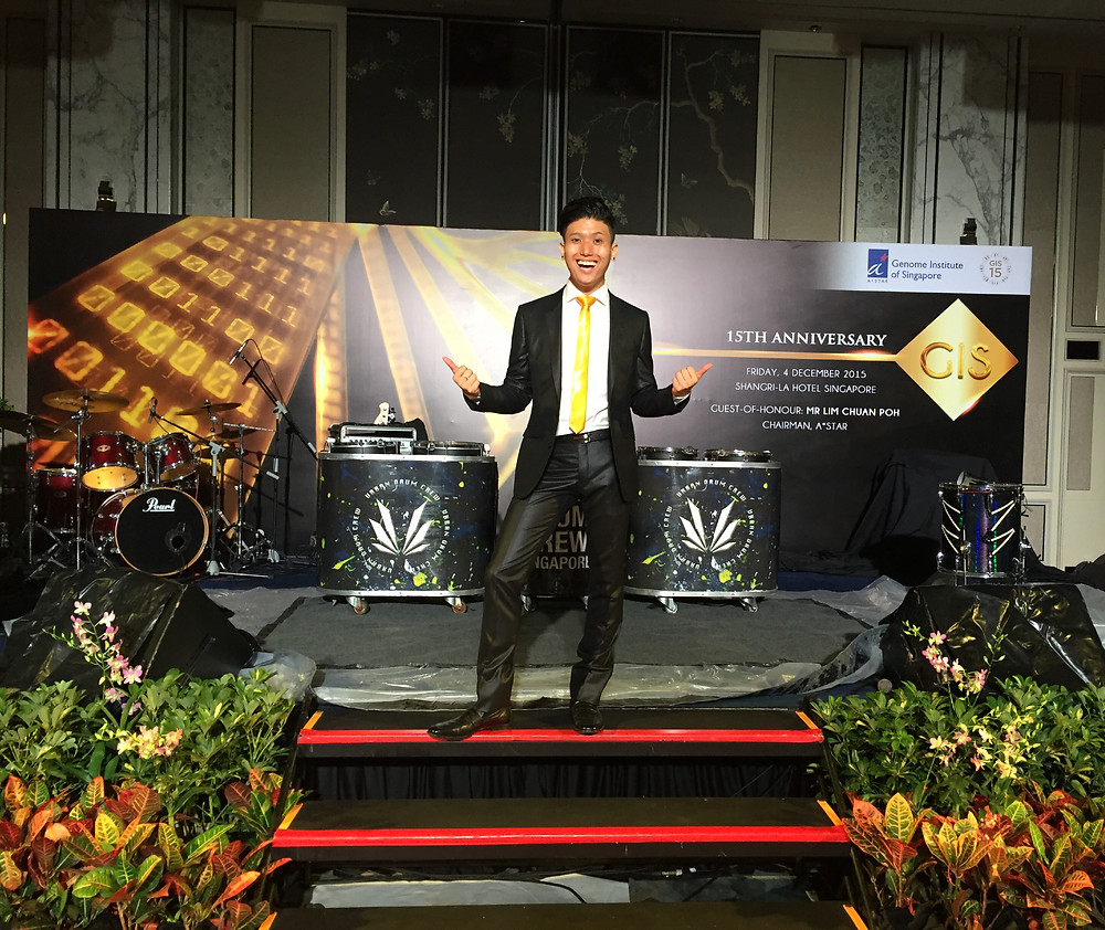 Emcee Singapore - Ainsley Chong, Genome Institute of Singapore 15th Anniversary Gala Dinner