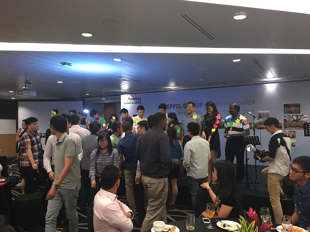 Emcee Singapore - Ainsley Chong, Keppel Group National Day Parade 2015 Appreciation Dinner