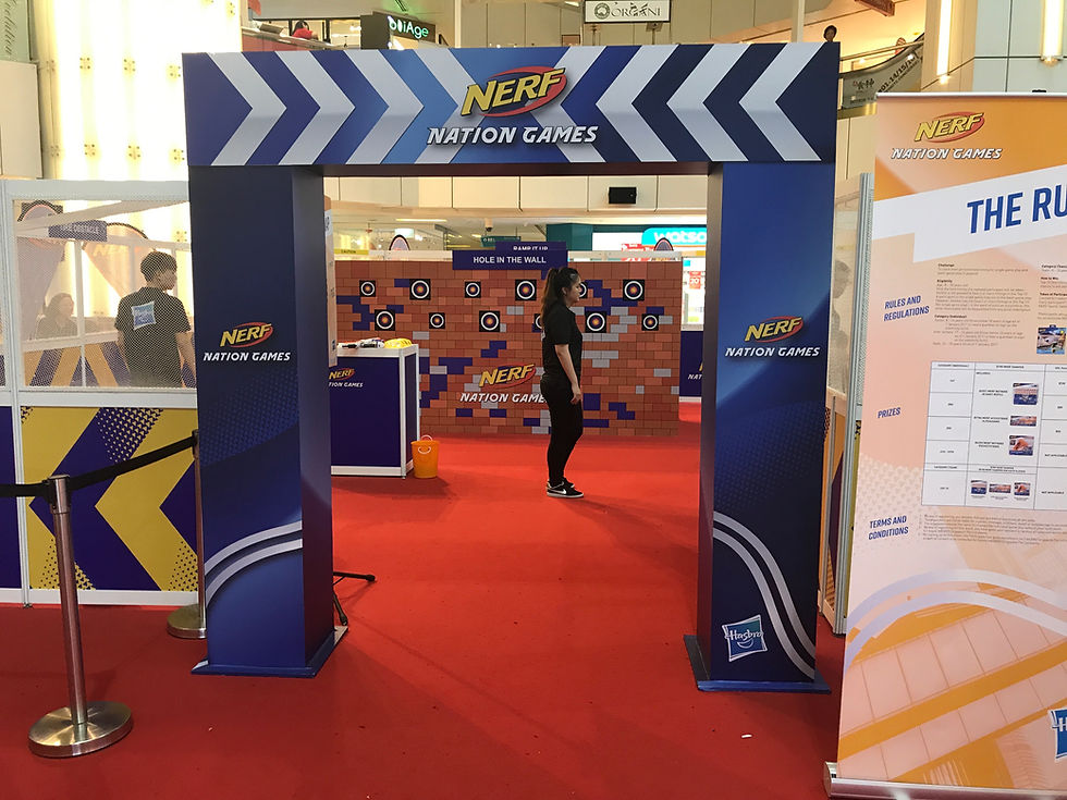 Emcee Singapore - Ainsley Chong, NERF Nation Games 2017