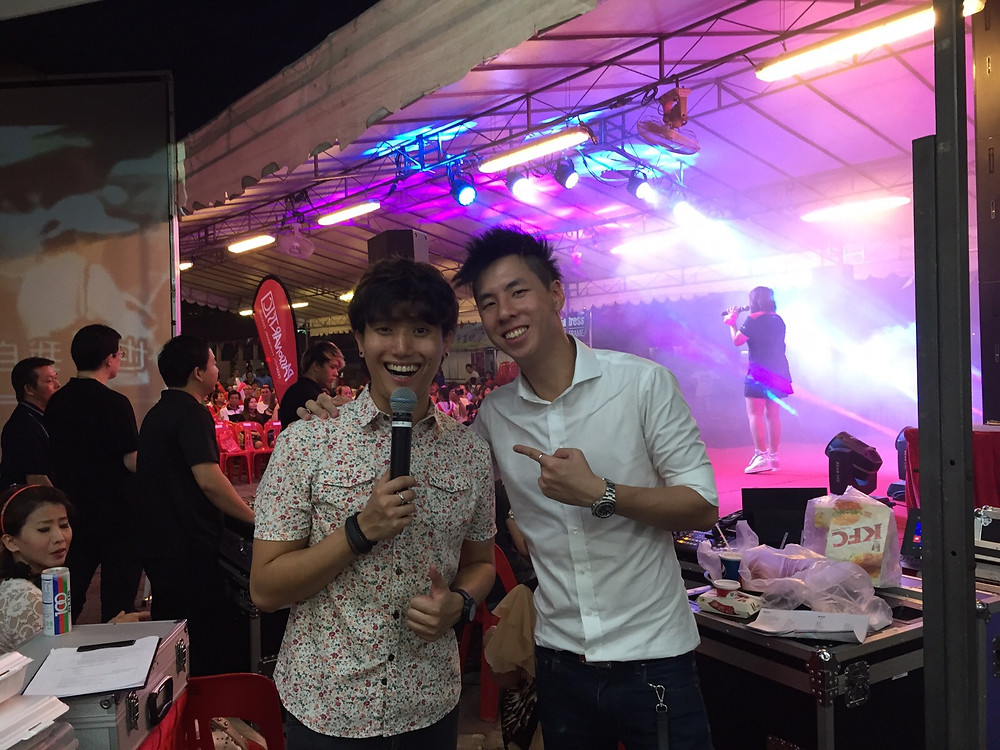 Emcee Singapore - Ainsley Chong, People's Association PAssionArts Festival Sing-along