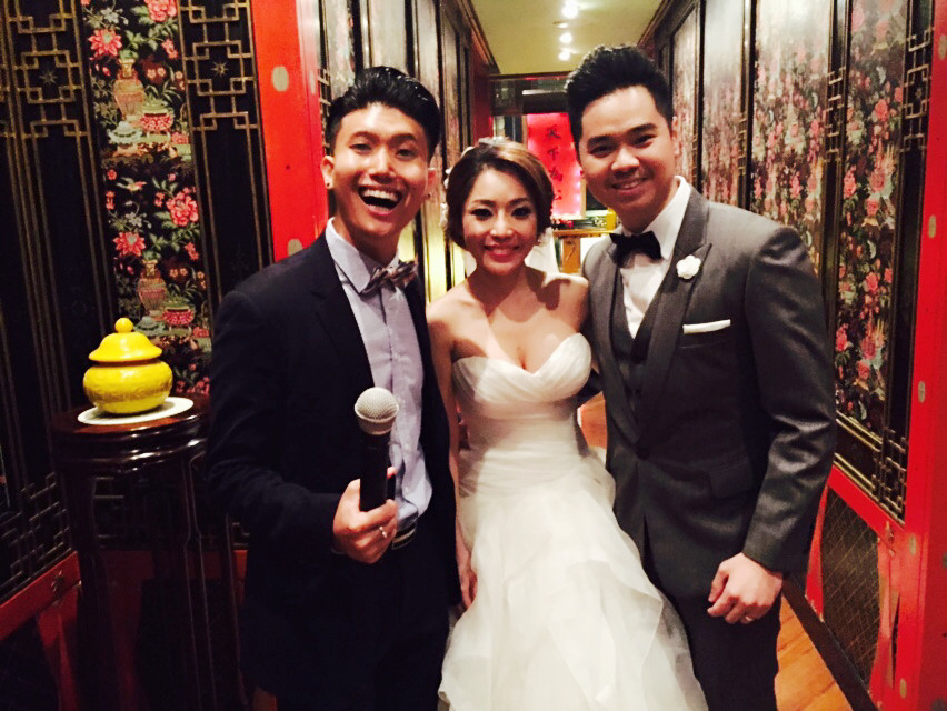 Emcee Singapore - Ainsley Chong, Wedding Dinner of Warren Wu and Andrea Hoon