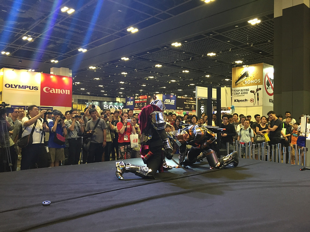 Emcee Singapore - Ainsley Chong, Comex 2015