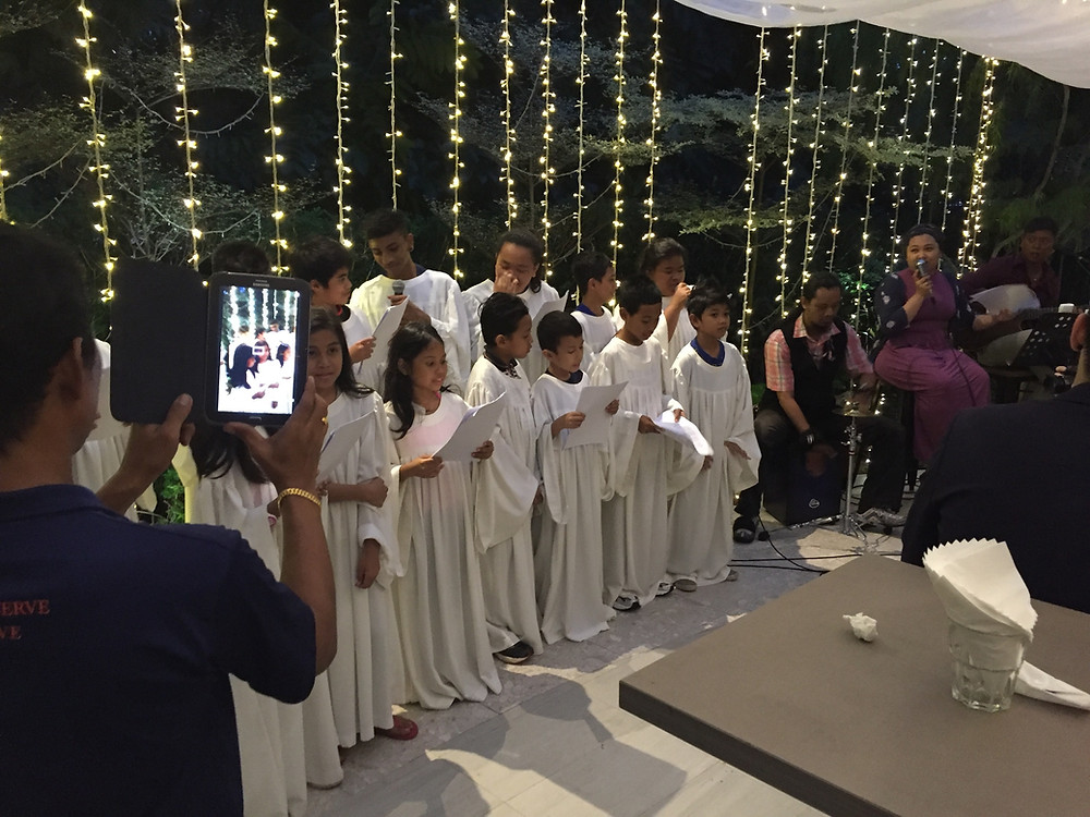 Emcee Singapore - Ainsley Chong, BG Group Christmas Dinner