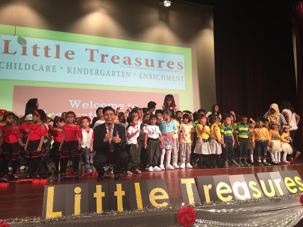 Emcee Singapore - Ainsley Chong, Little Treasures Childcare and Kindergarten Graduation