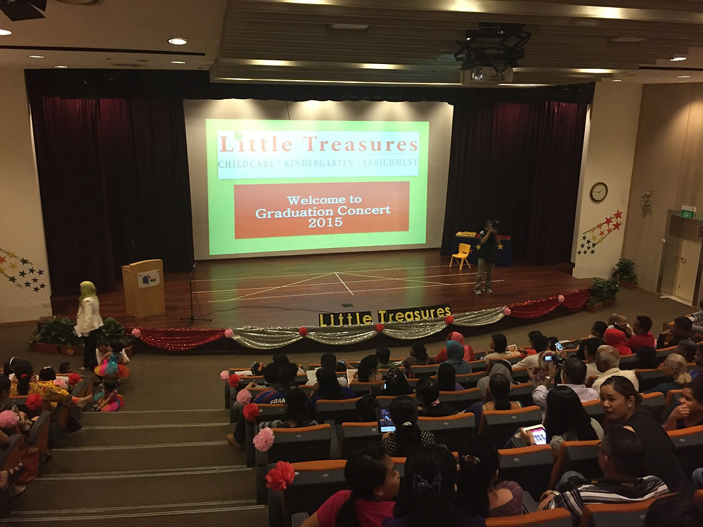 Emcee Singapore - Ainsley Chong, Little Treasures Childcare and Kindergarten Graduation