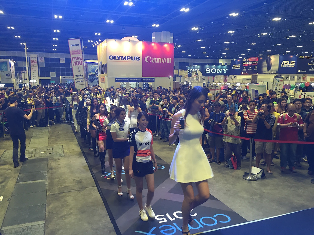 Emcee Singapore - Ainsley Chong, Comex 2015