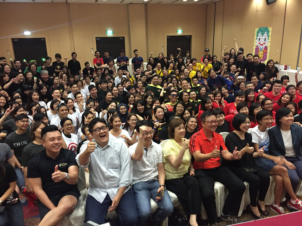 Emcee Singapore - Ainsley Chong, UOB City Team-building Group Channels 3