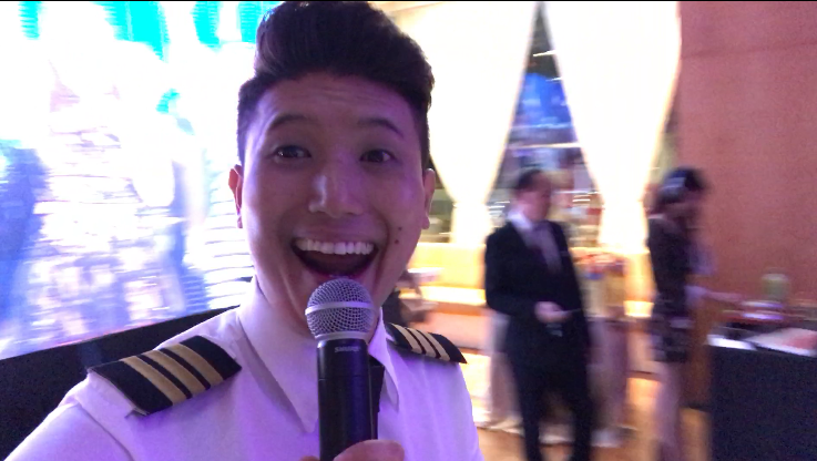 Emcee Singapore - Ainsley Chong, Amara Hotel Countdown Party 2016-2017