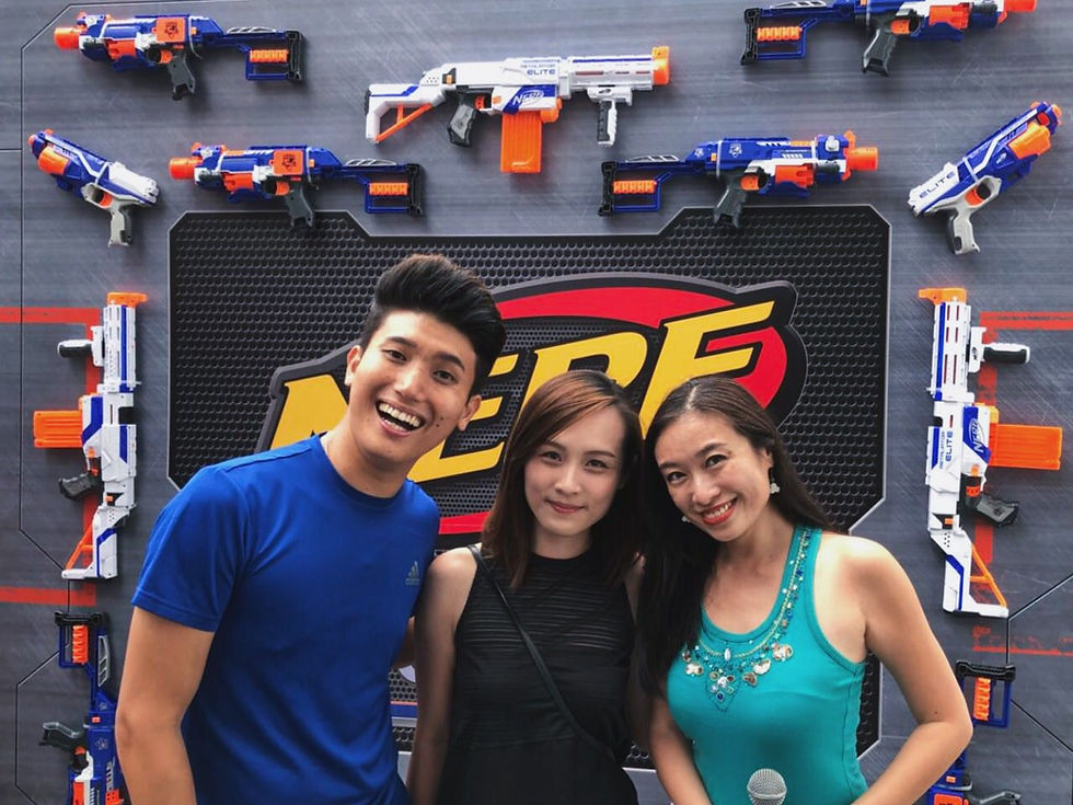 Emcee Singapore - Ainsley Chong, NERF Nation Games 2018
