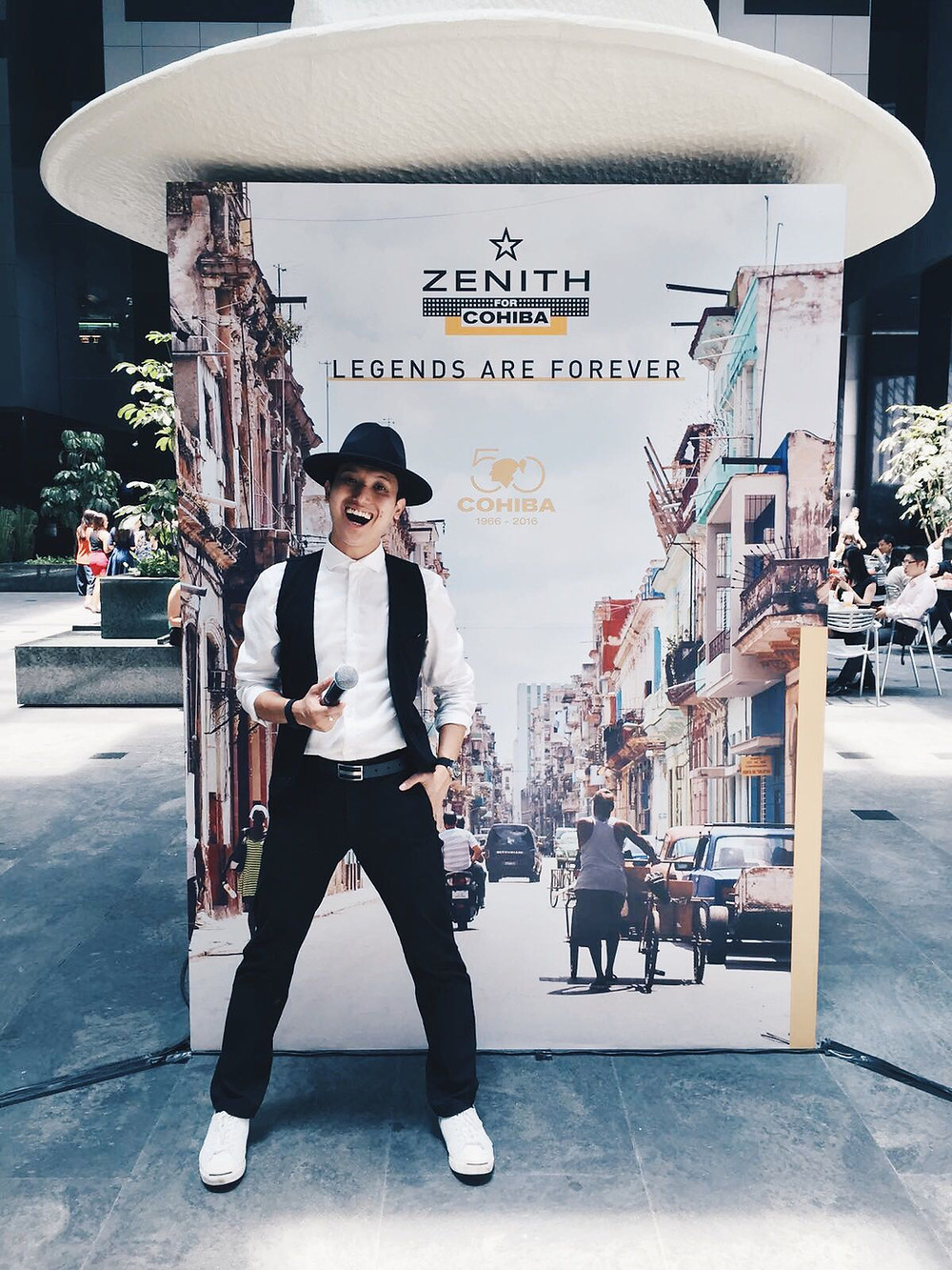 Emcee Singapore - Ainsley Chong, Zenith El Primero Chronomaster 1969 Cohiba Edition 1
