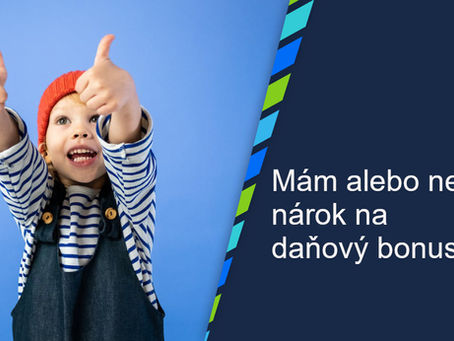 Realita s daňovým bonusom 