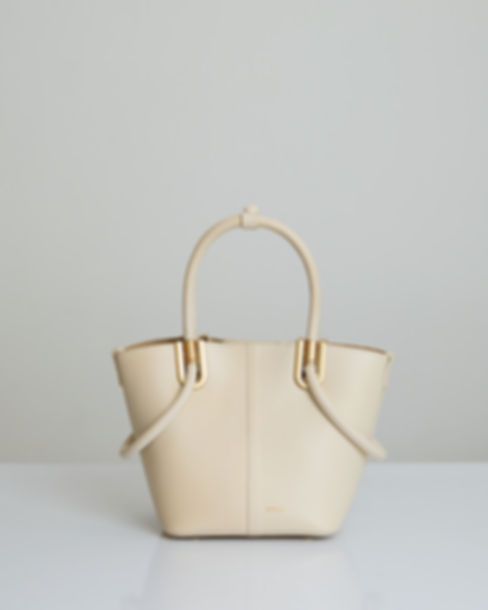 MINI KLARA TOTE BAG Ivory