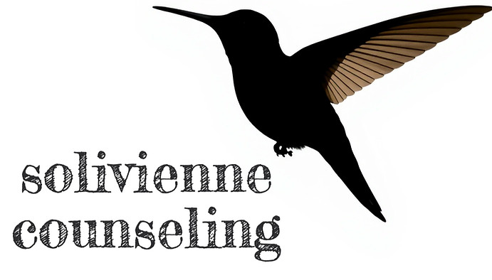 hummingbird silhouette facing left with flower silhouette.jpg