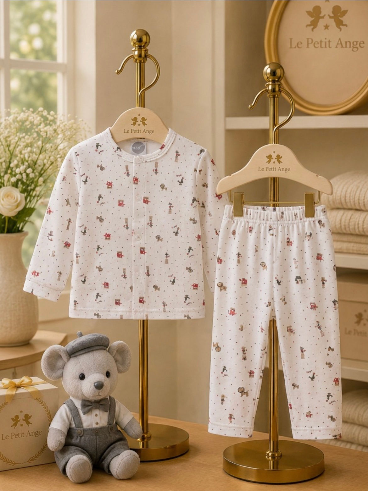 Pijama circo  algodão egípcio 