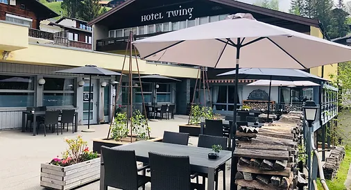 Hippie Mountain Restaurant Hotel Twing Hasliberg Ch