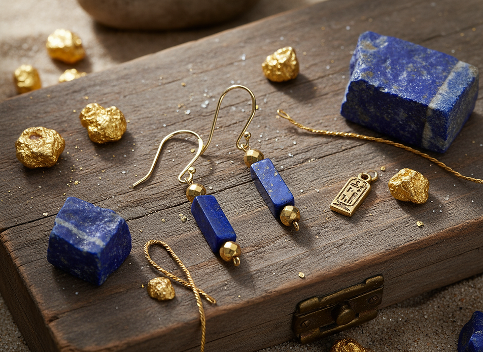 Thumbnail: Lapis Lazuli Earrings