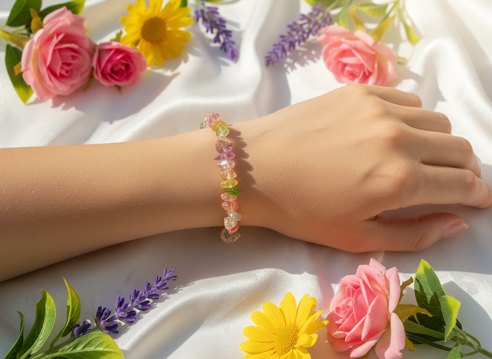 Thumbnail: Rainbow Crystal Bracelet