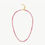 Thumbnail: Pink Rhodonite Gemstone Necklace