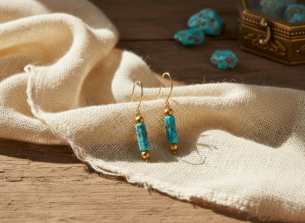 Thumbnail: Turquoise Earrings