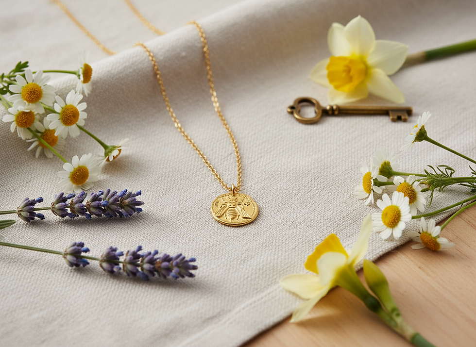 Thumbnail: Greek Bee Necklace