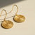 Thumbnail: Knossos Labyrinth Coin Earrings