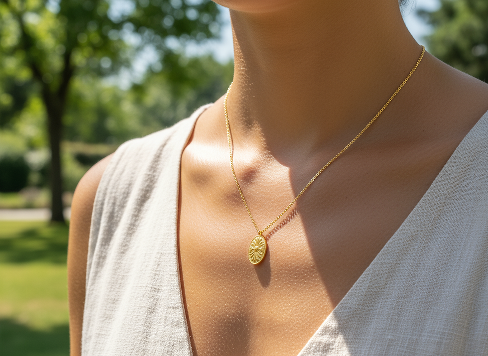 Thumbnail: Roman Shield Necklace