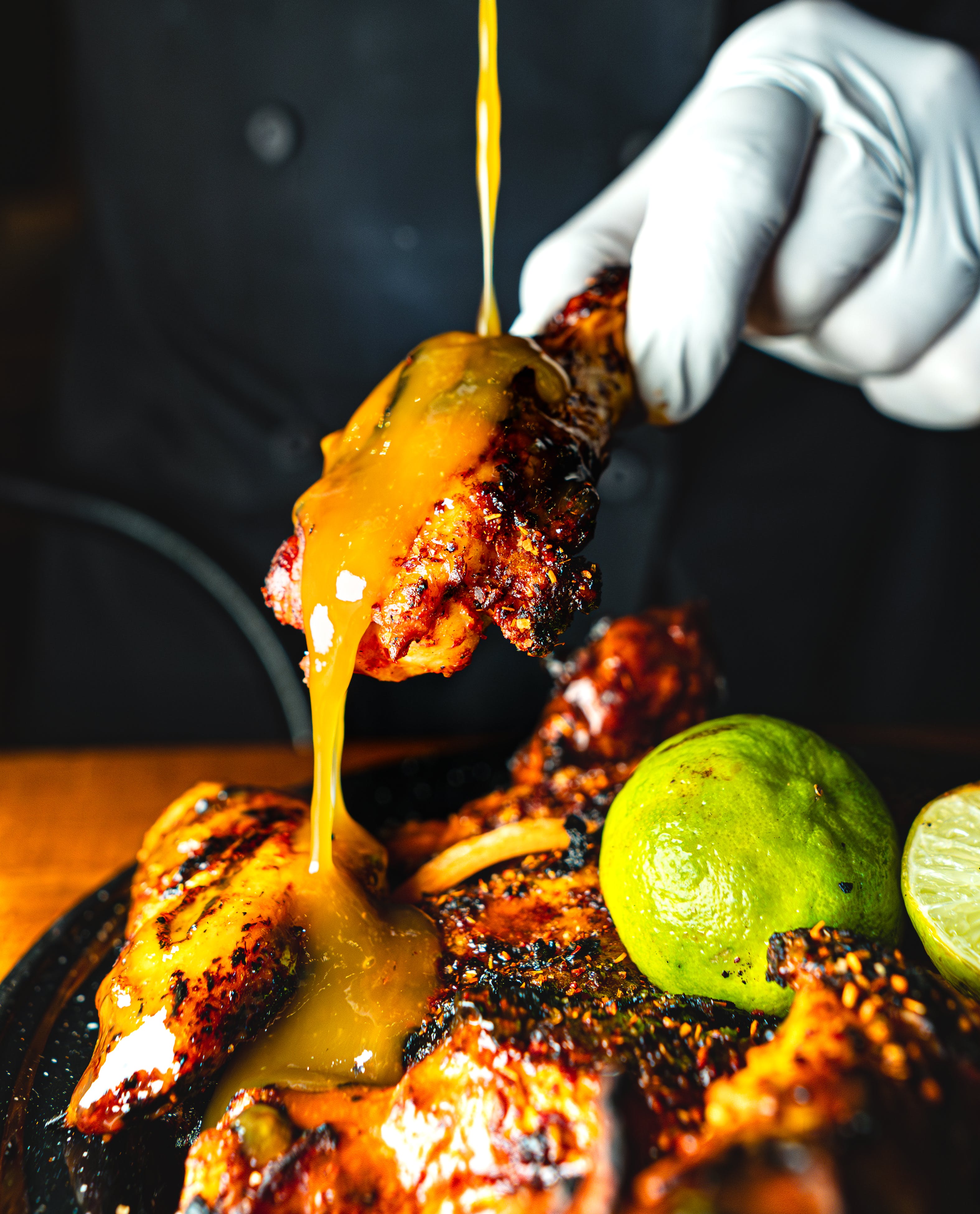 Arranged Food and Objects