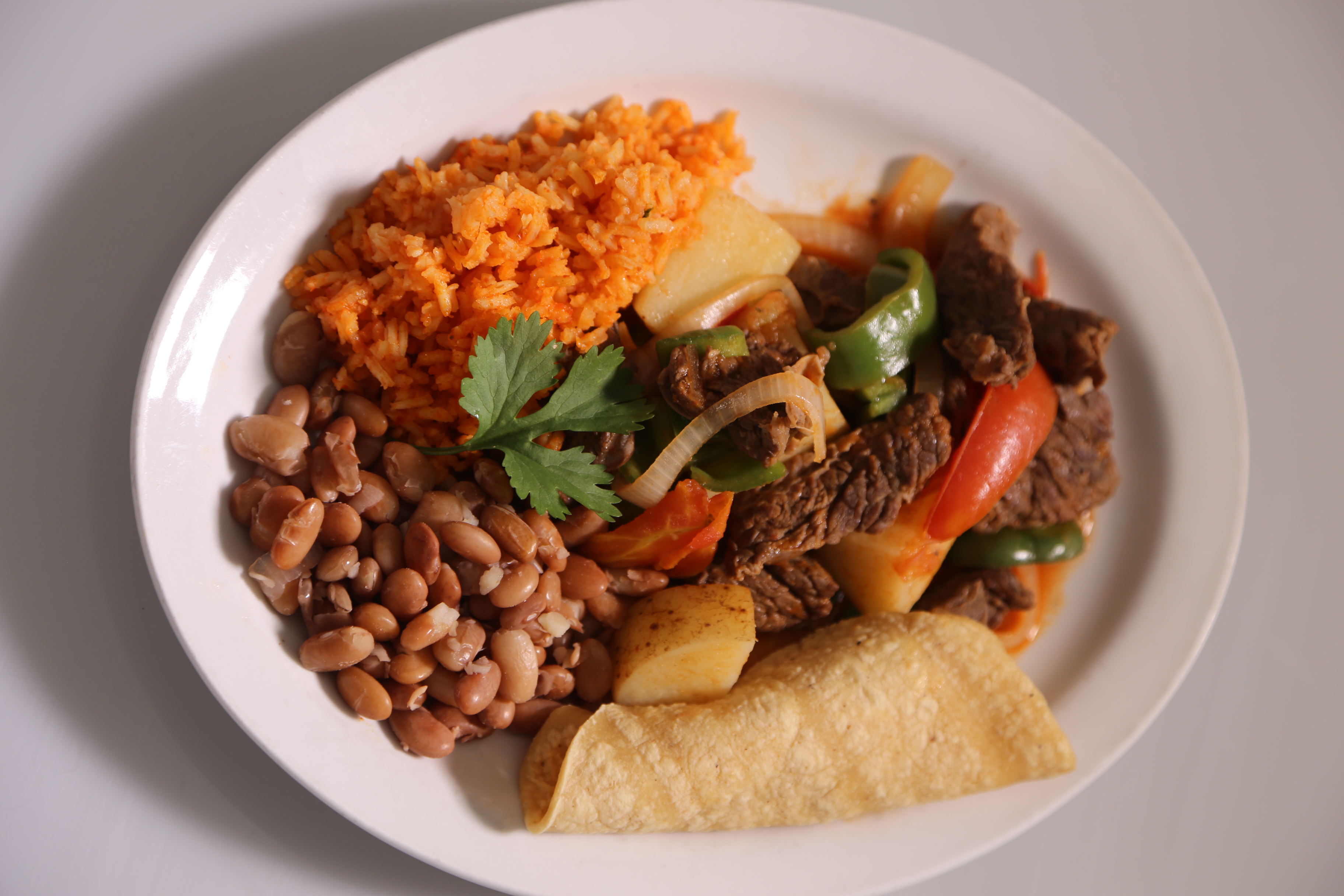 Arranged Food and Objects